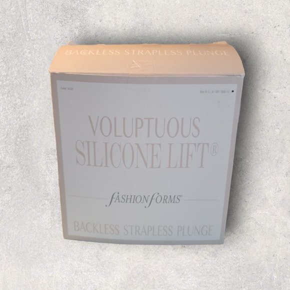 Fashion Forms Other - NIB Fashion Forms Backless Strapless Peel Off Bra Size H